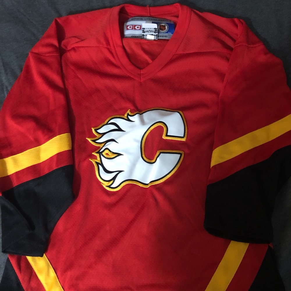 Flames jersey youth L/XL